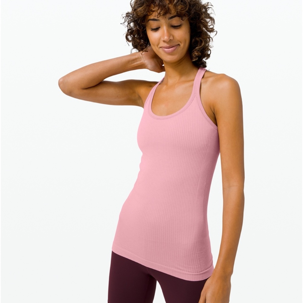 Ebb to Street Tank in Pink Taupe